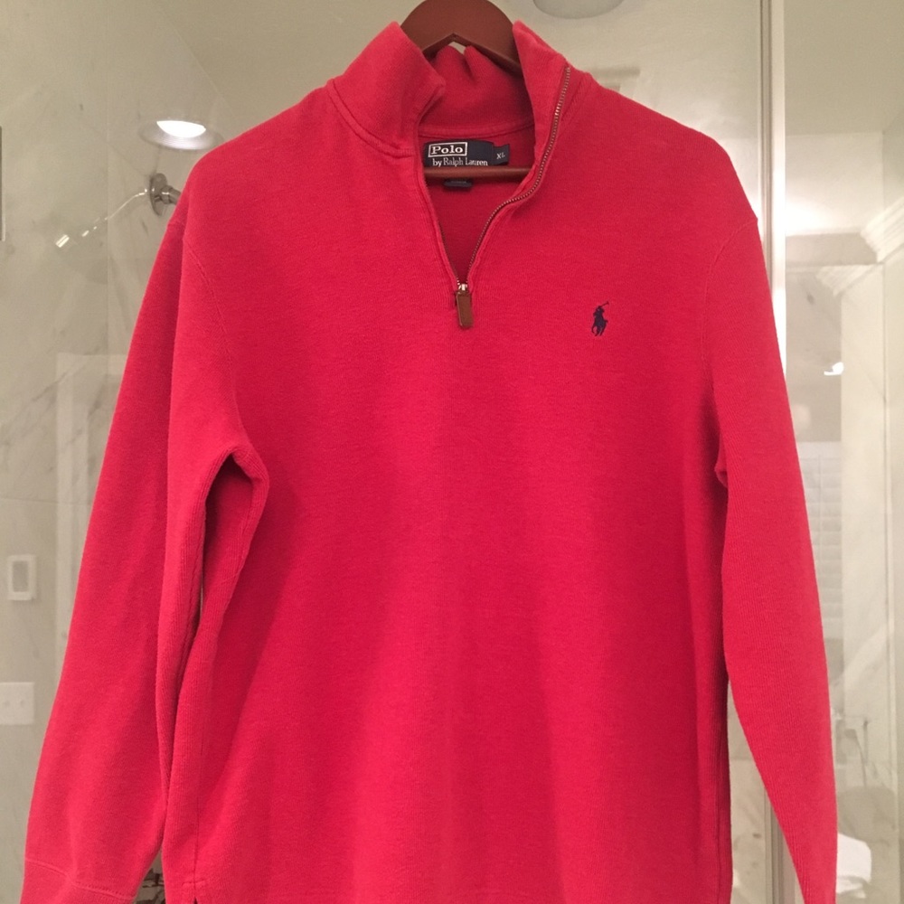 RL red pullover. XL.